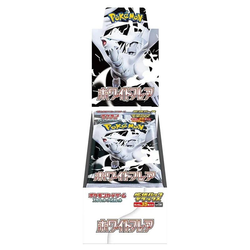 Display de boosters Pokemon blanc Flare SV11W Japanese deluxe